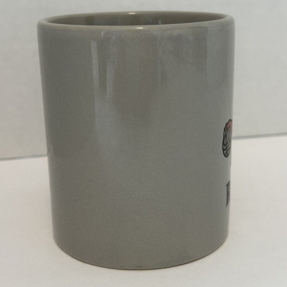 Toronto Raptors Coffee Mug Cup, NBA Grey w/Logo Red Purple VINTAGE - Picture 6 of 9